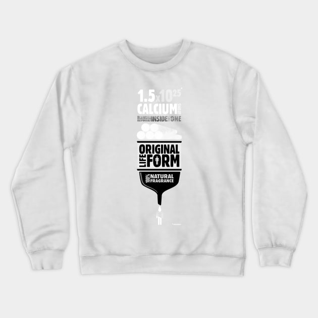 Original Lifeform - Calcium Crewneck Sweatshirt by thisleenoble